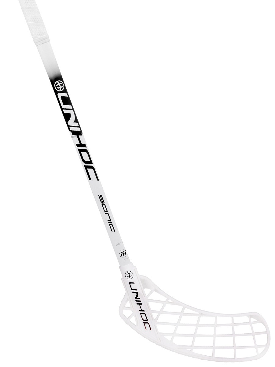 Unihoc Innebandyklubba SONIC Feather STL 26 white Unihoc Innebandyklubba SONIC Feather STL 26 white